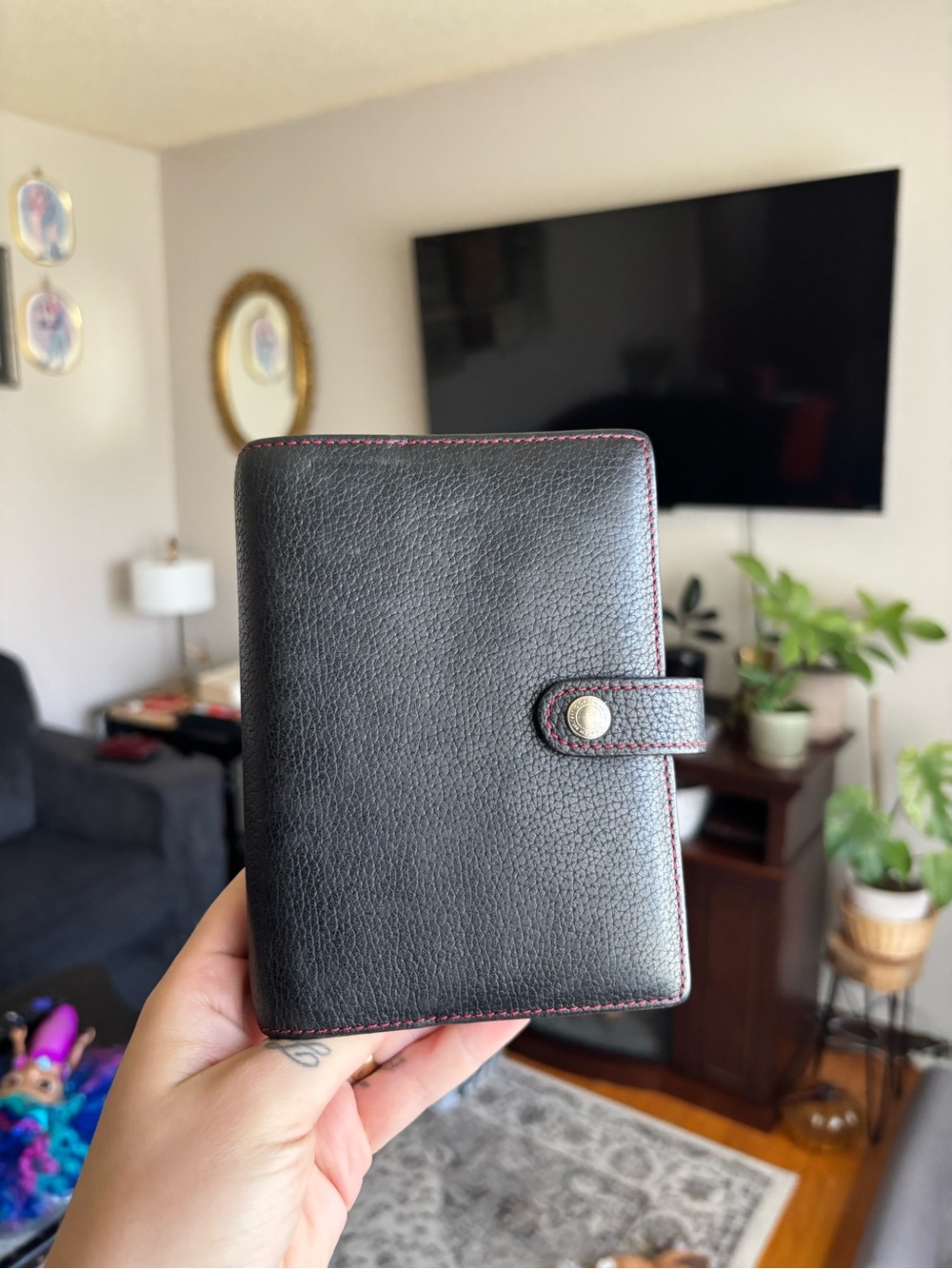 Coach Leather Planner Agenda Journal Cover